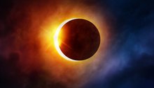 Imagem de: Eclipse solar total: saiba como assistir o evento ao vivo nesta segunda-feira (8)
