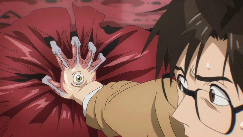 Parasita de Shinichi, chamado Migi.