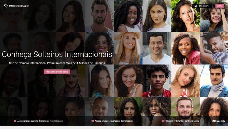 Encontre amores internacionais no InternacionalCupid. 