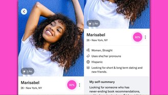 No OkCupid, o algoritmo filtra as pessoas mais afinadas com o seu perfil. 