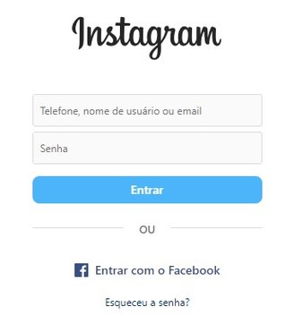 Você pode fazer login na sua conta através do e-mail e senha, ou usar a sua conta do Facebook caso ela esteja sincronizada