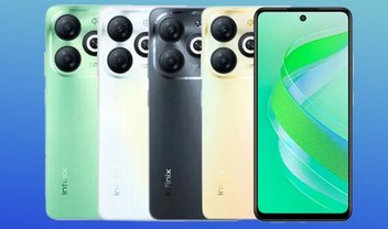 Infinix Smart 8 Pro é lançado no Brasil com 256 GB e preço acessível