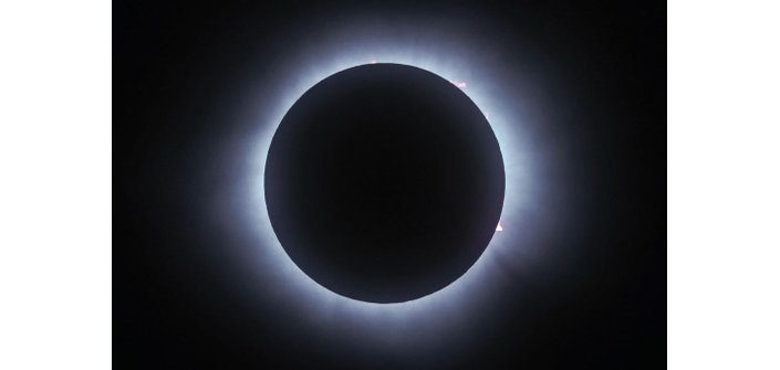 Eclipse solar total de 2024: confira as fotos do raro fenômeno