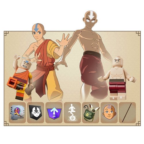 Skin de Aang estará disponível através de um Mini Passe de Batalha que chega ao Fortnite na próxima sexta (12).