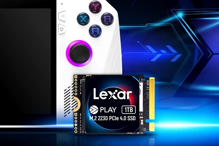 Novo SSD da Lexar é a opção ideal para portáteis como o Steam Deck e o ROG Ally.