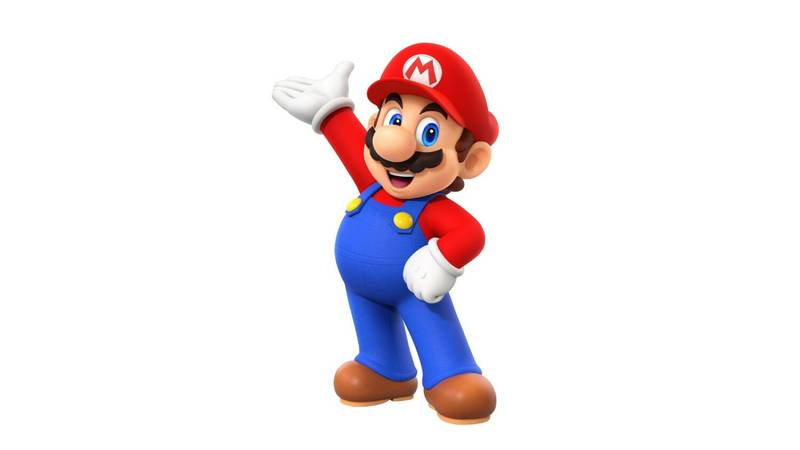 Surpreendentemente Mario ficou em segundo lugar na lista da BAFTA