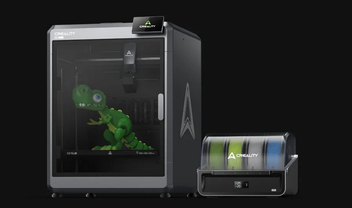 K2 Plus: Creality anuncia impressora 3D que produz objetos multicoloridos