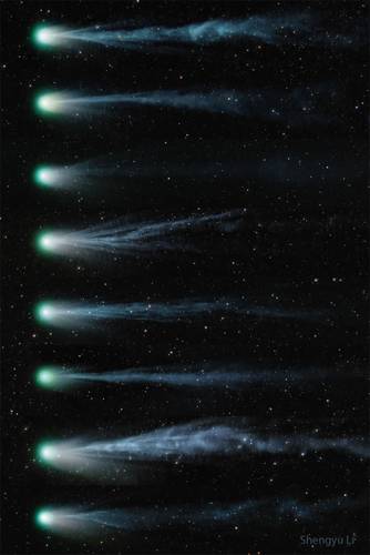 Apesar de ser chamado de 'cometa do diabo', não há nenhum risco de colisão com a Terra.