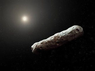 O objeto interestelar Oumuamua foi detectado por meio do telescópio Pan-STARRS1 (PS1), no Havaí, e continua sendo um mistério para muitos cientistas.