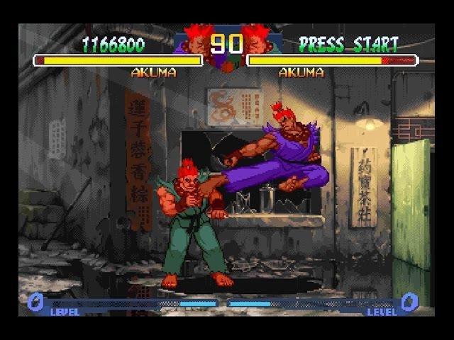 Shin Akuma é um dos personagens secretos na franquia Street Fighter. (Fonte: HPN Online/Reprodução)