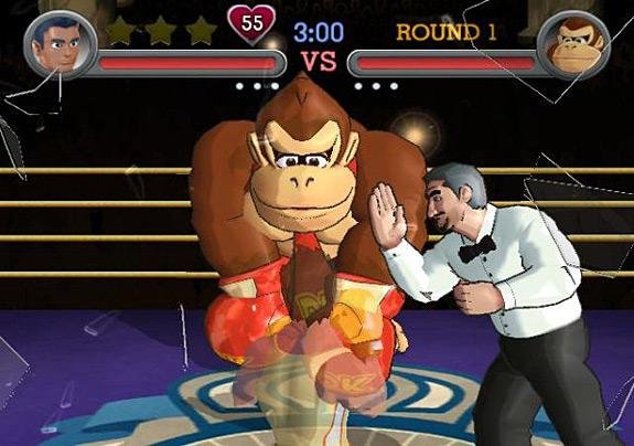 Donkey Kong é um oponente que pode aparecer com um pouco de sorte em Punch Out!! para Wii. (Fonte: Black Miners Museum/Reprodução)