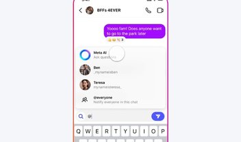 Meta lança assistente de IA no WhatsApp, Instagram, Facebook e Messenger