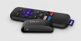 Um dos dispositivos de streaming da Roku. (Imagem: Roku/Divulgação)