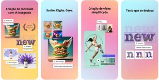 Os novos recursos do Adobe Express já estão disponíveis gratuitamente