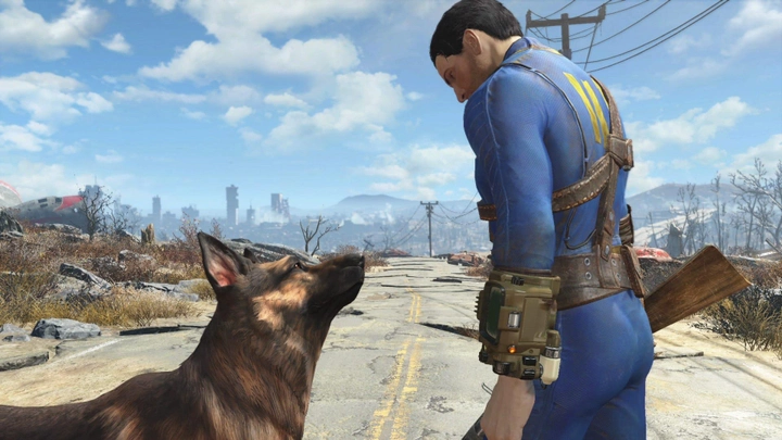 Um dos pontos negativos de não jogar Fallout 4 é não ter como aproveitar a companhia de Dogmeat