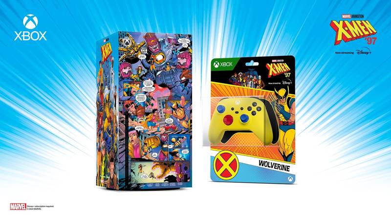 O vencedor do sorteio terá direito ao Xbox Series X e a um controle temático de X-Men 97.