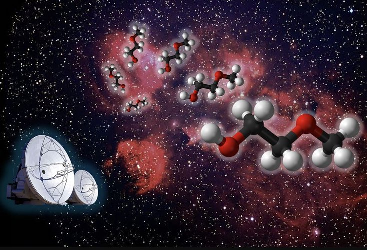 É a primeira vez que os cientistas detectaram 2-metoxietanol no espaço.