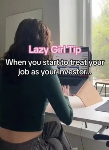 Lazy Girl Job faz referência a jovens que querem um emprego confortável