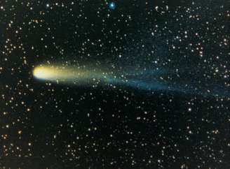 O cometa Halley produz duas chuvas de meteoros anuais na Terra.