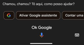 É preciso acionar o app do "Google Assistente" no seu smartphone Android