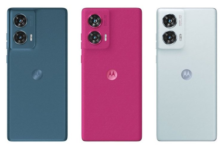 Traseiras do Moto Edge 50 Fusion. (Imagem: Motorola/Divulgação)