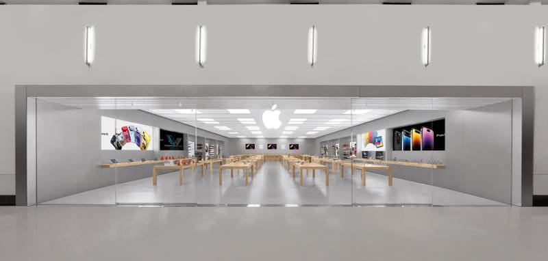 A loja da Apple em Towson.
