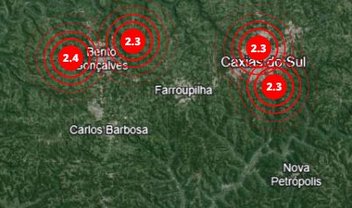 Serra Gaúcha registra quatro tremores após chuvas no Rio Grande do Sul