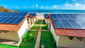 O uso de energia solar ajuda a promover a saúde ambiental do planeta. (Fonte: GettyImages/ Reprodução)