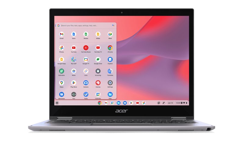 Interface do Chrome OS. (Imagem: Google/Divulgação)