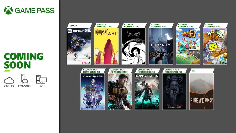 Lista de jogos que chegarão em maio de 2024 ao Xbox Game Pass.