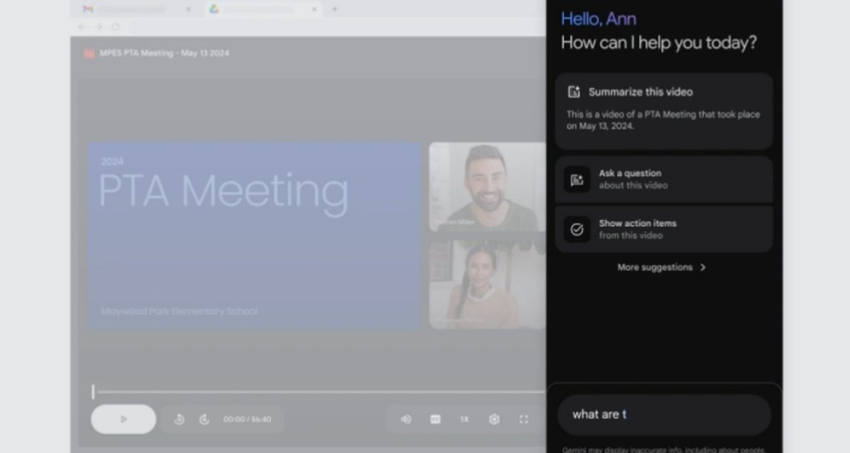 Google Workspace is gaining new AI features with the debut of Gemini 1.5 Pro
