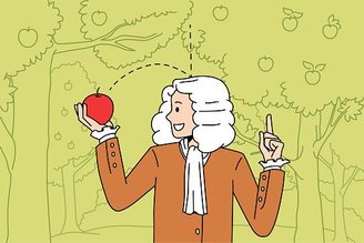 Do mesmo modo que a maçã de Newton é um mito, a força centríifuga pode ser também.