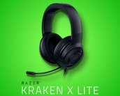 Headset Gamer Razer Kraken X Lite está por R$ 130 e merece sua atenção; veja oferta