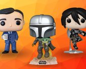 Compre Funkos Pop! com desconto: colecionáveis de Attack on Titan, Star Wars, The Office e mais com até 50% off