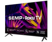 Semp anuncia novos televisores R6610 com sistema Roku TV e até 43 polegadas