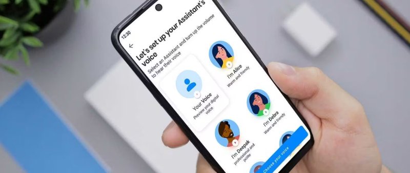 O AI Assistant do Truecaller agora pode replicar sua voz usando inteligência artificial. (Imagem: Truecaller/Reprodução)