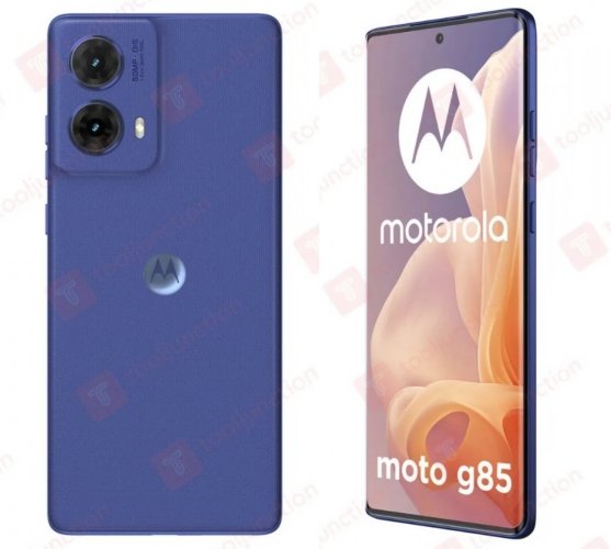 Supostas imagens do Moto G85.