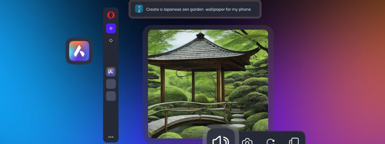 Imagem de: Aria, assistente do Opera, recebe reforço da IA do Google Gemini