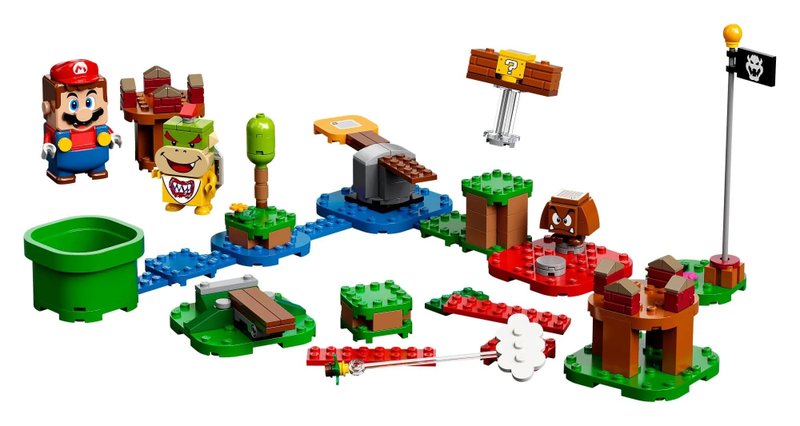 O primeiro set de LEGO Mario é também o ponto inicial do game