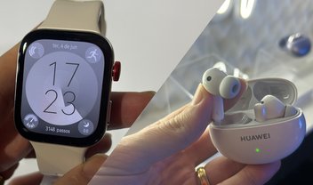 Huawei lança seu primeiro smartwatch quadrado e novo fone sem fio no Brasil