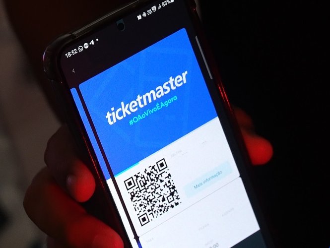 A Ticketmaster. (Imagem: Ticketmaster/Divulgação)
