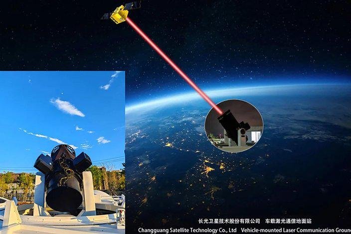 Equipamentos terrestres de observação na China avaliam as imagens dos satélites. ( Reprodução/SCMP/Changguang Satellite Technology)