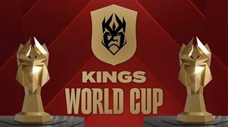 O troféu da Kings World Cup. (Imagem: Kings World Cup/Divulgação)