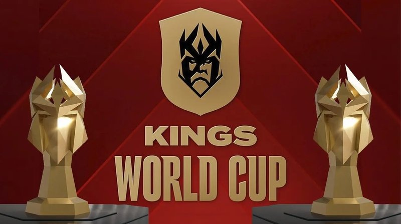 O troféu da Kings World Cup. (Imagem: Kings World Cup/Divulgação)