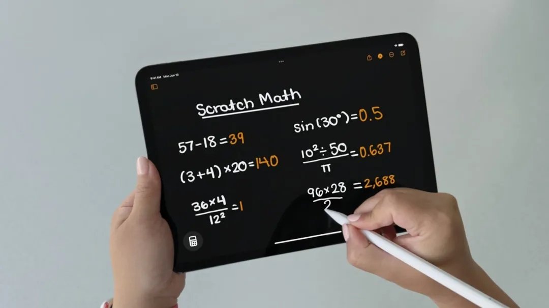 O novo iPadOS 18 finalmente introduz a Calculadora nativa do iPad.