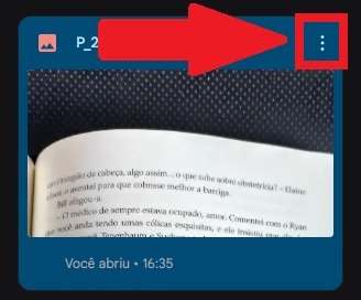 Clique no ícone com o símbolo de três pontos.