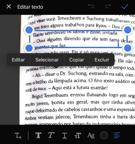 Basta apertar em "Editar" para começar a fazer a edição necessária.