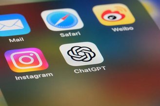 ChatGPT instalado em um aparelho iPhone. (Imagem: Getty Images)