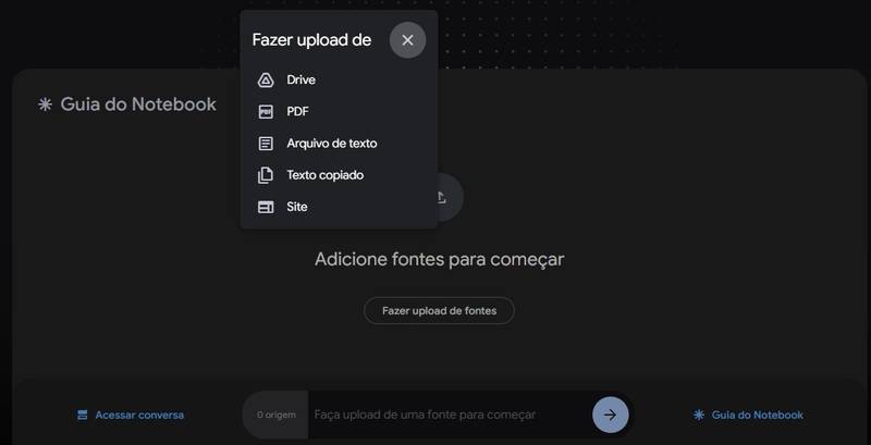 Subindo arquivos.