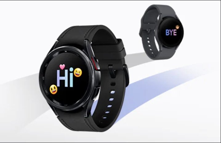 Nova versão da One UI Watch terá melhorias para uso de emojis.